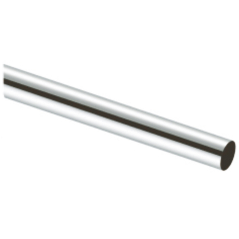 Tubo redondo de acero inoxidable para puerta de vidrio