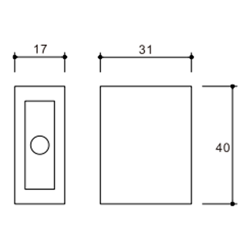 Stainless Steel Sliding Door Track Brackets
