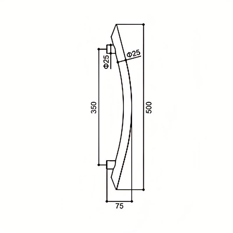Commercial Door Pull Handle