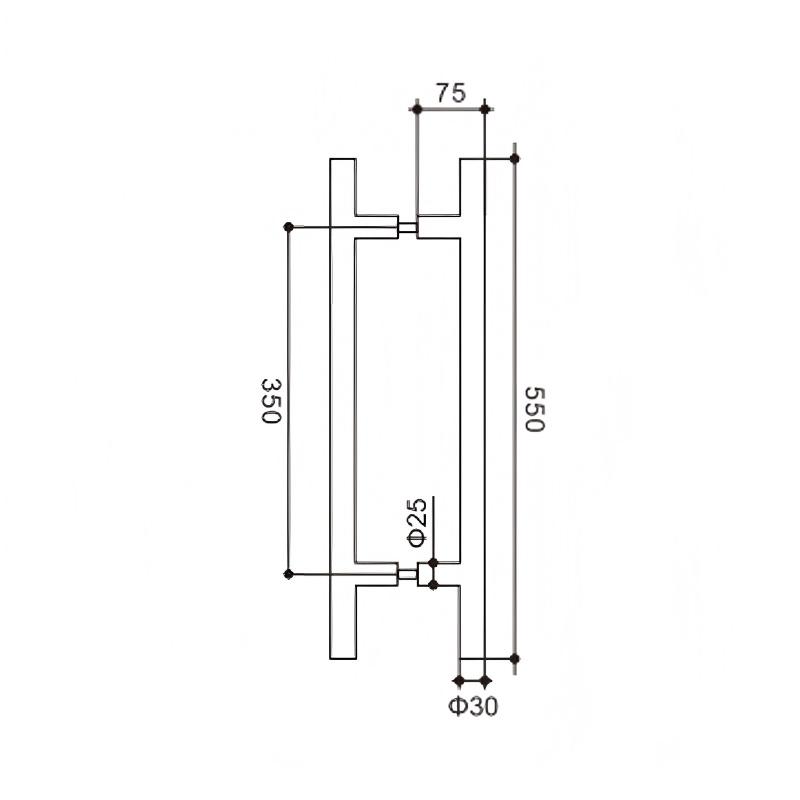 Push Pull Door Handle