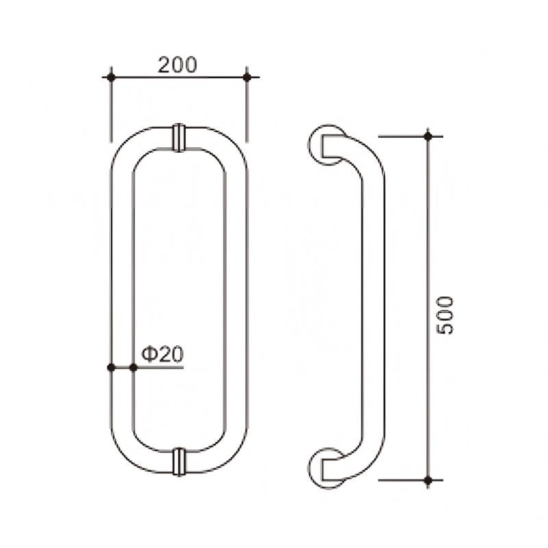 Shower Pull Handle