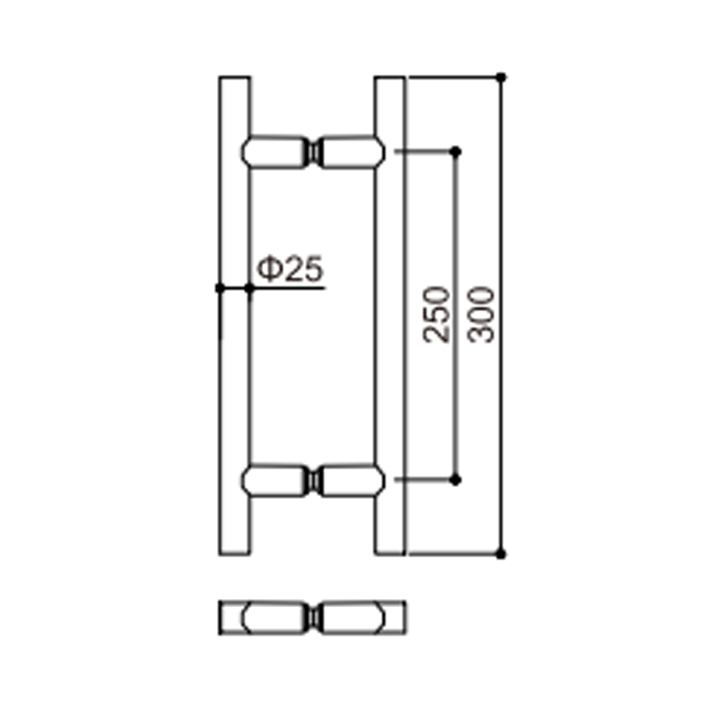 Commercial Door Handles for Glass Doors