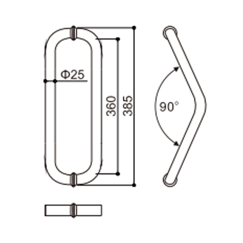 Back To Back Sliding Door Handles