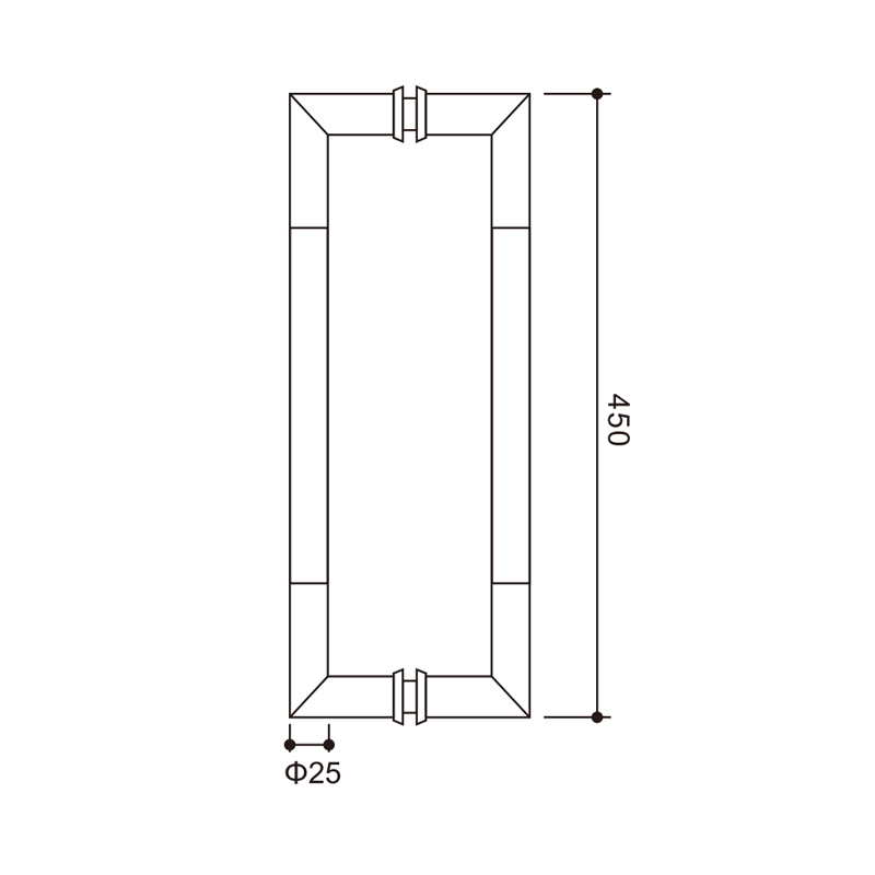 Double Sliding Glass Door Handles