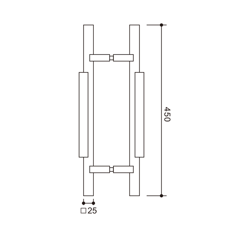 Commercial Push Pull Door Handles