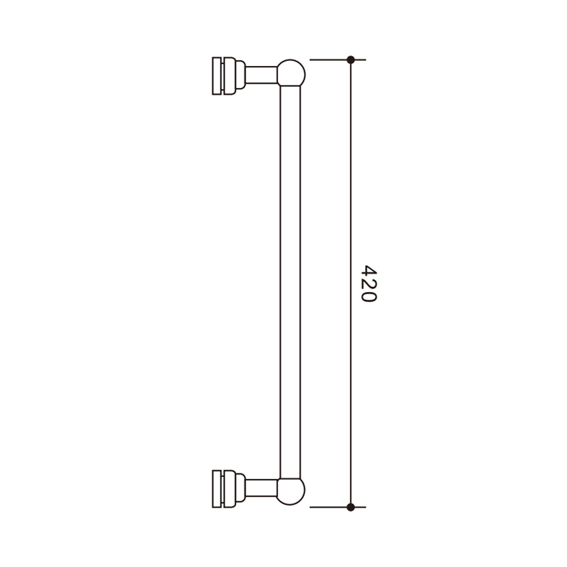 Commercial Entry Door Handles