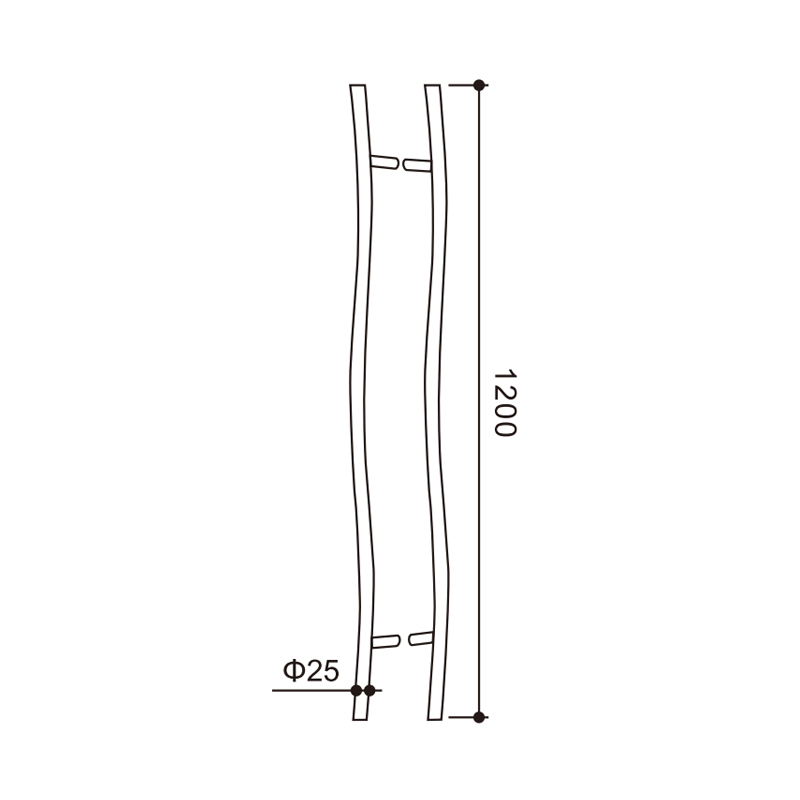 Long Door Pull Handles