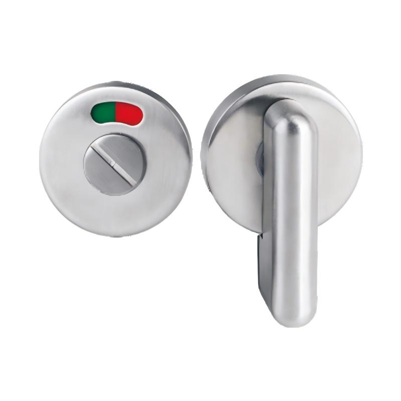 Cerradura de puerta de baño indicador