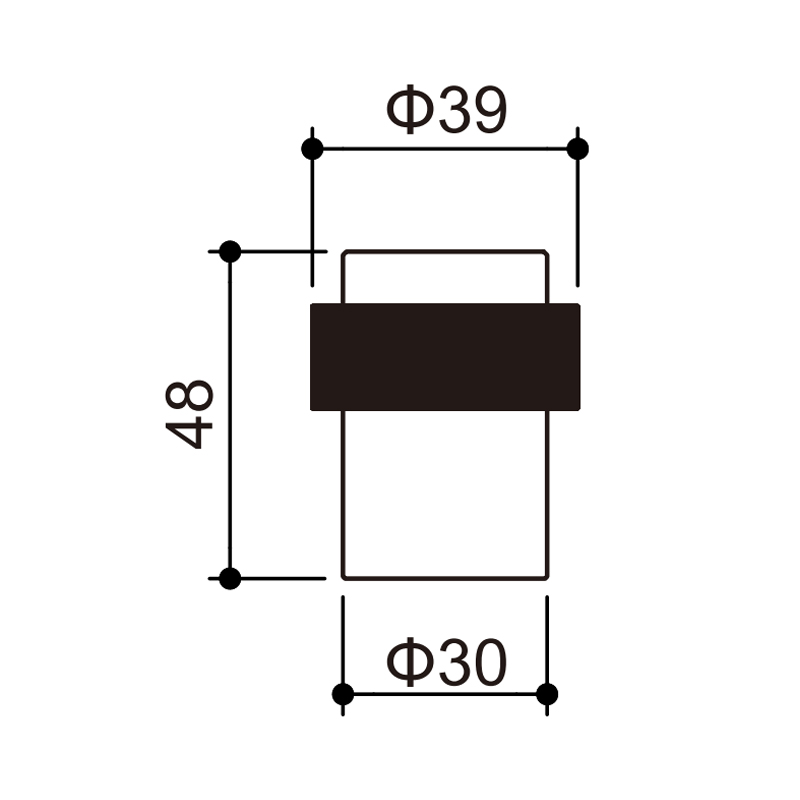 Door Stop for Exterior Door