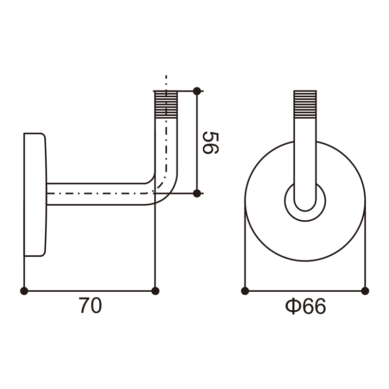Stainless Steel Handrail Brackets
