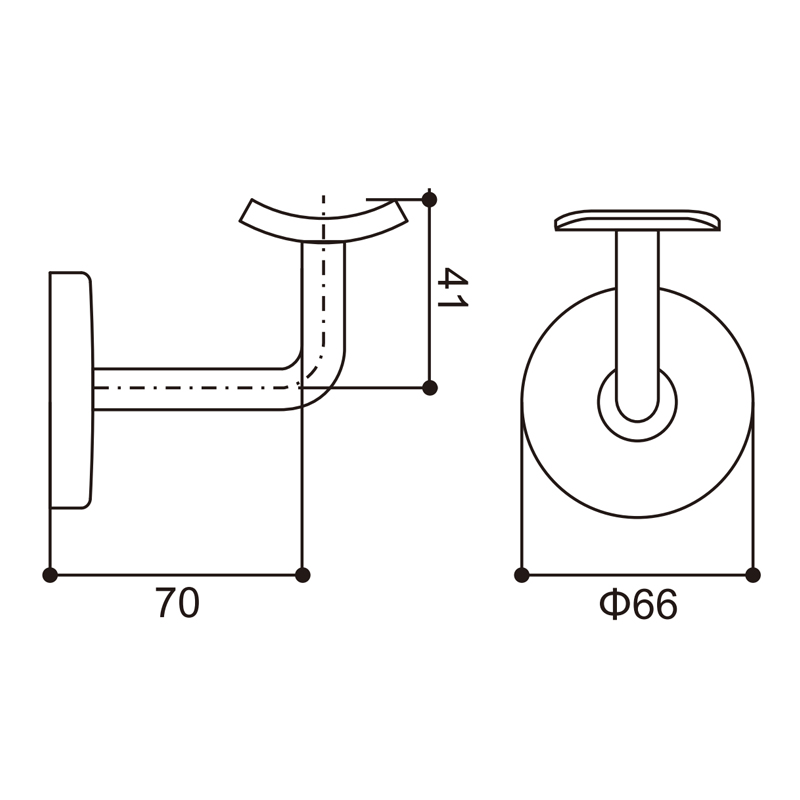 Stair Handrail Brackets