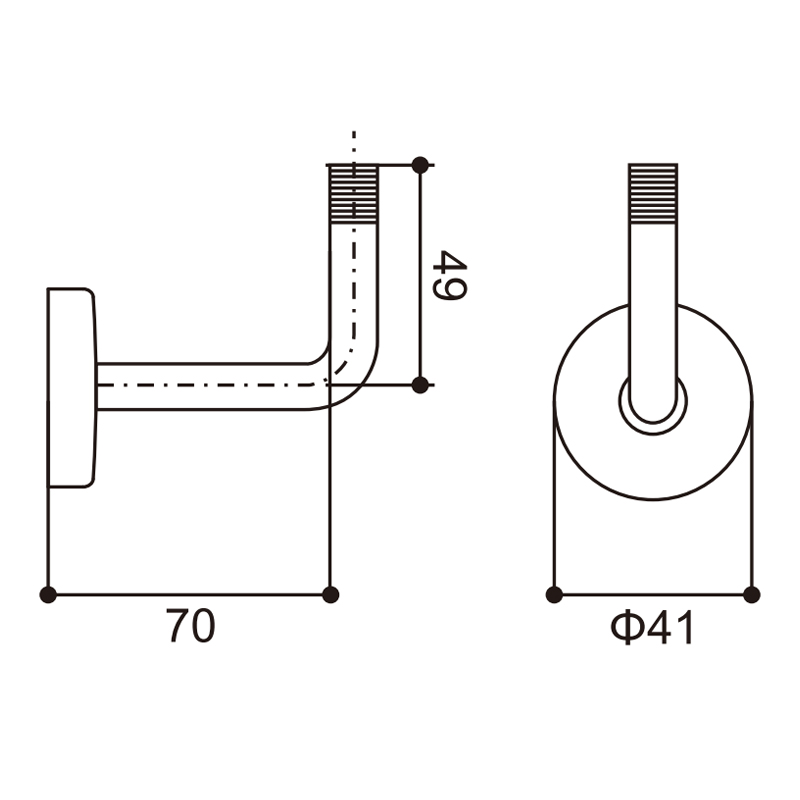 Stainless Steel Banister Brackets