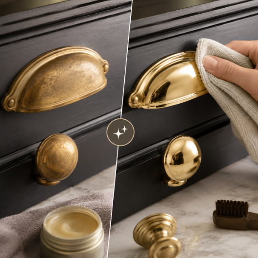 How To Polish Brass Hardware?