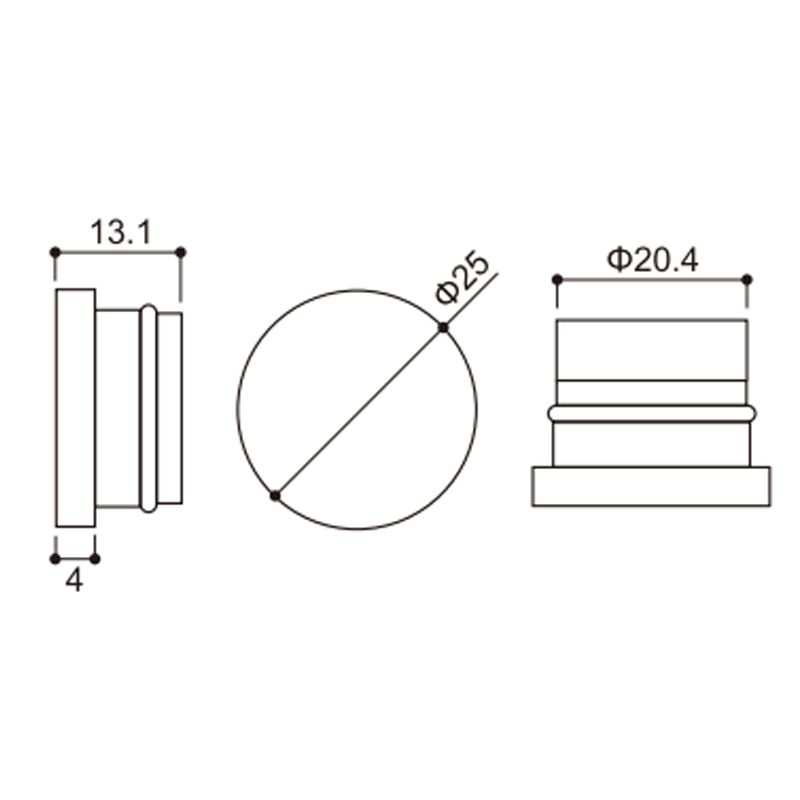 Stainless Steel Tube End Cap Stainless Steel Tube End Cap