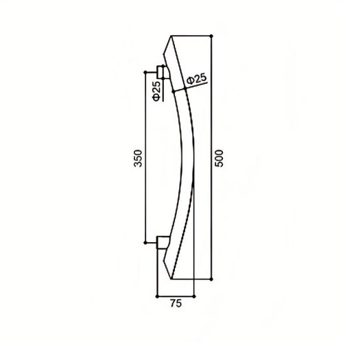 Commercial Door Pull Handle Commercial Door Pull Handle