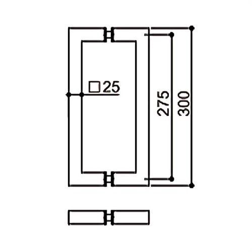 Square Pull Handle Square Pull Handle